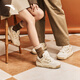 Anta Micro-Sweet Bread Shoes Men's Shoes Thick Sole Heightening Couple Trendy Cushioning Shoes Sports Shoes Casual Shoes
