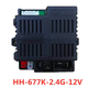 HH-670K-2.4G-12V儿童电动车遥控器7888K童车接收器677K控制主板 HH-670-12V接收器