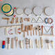 Zkhe Orff Percusión Kindergarten Música Clase de música Libro de texto de Iluminación Montessori Educación temprana Auditorio de juguetes Bounce Bells con cuerda
