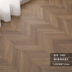 Os de poisson de style crémeux plancher en bois laminé Herringbone art parquet en bois x3271 (12 mm) riz