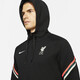Nike Nike Sweatshirt Liverpool Football Sports décontractés Travel Half Zipper Sweatshirt Pullover Men Da9766-010 M