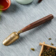 Zun Pot Tea Spoon Tea Shovel Metal Tea Spoon Tea Spoon Single Tea Kung Fu Tea Accessories Tea Measuring Spoon Lotus Leaf Buddha Spoon Leaf Buddha Spoon