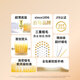 惠百施65孔宽头软毛牙刷成人超高效Pro+清新口腔护龈1支颜色随机
