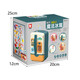 Xinge Children's Play House Toy Simulation Spray Refrigerator Upgraded Kitchen Set Press to Release Ice Music Early Education Simulation Life Home Appliances Parent-Child Interaction Birthday Gift for 3-4 Years Old Girls