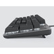 罗技（Logitech） K845机械键盘 有线键盘全尺寸 DIY键帽发光电竞办公键盘吃鸡键盘 【K845小刘鸭系列】 黑色 TTC 青轴