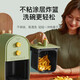 LIFE ELEMENT Multifunctional Air Fryer Household Fully Automatic Oil-free Smoke Large Capacity 3L High Power French Fries Electromechanical Fryer Air Fryer 3L Knob Type-Q1