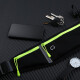 Biyazi Running Winist Bag Bag Sports Bolsa móvil Teléfono móvil con artefacto para hombres y mujeres Bag de almacenamiento de gran capacidad al aire libre Equipo de cinturón ajustable Atentable Bolsa Cross-Breast JK878