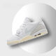 耐克（NIKE） 男女鞋AJ312低帮百搭耐磨运动休闲鞋 HJ3483-101 白色 36.5码 
