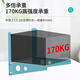 Iron Arm Monkey thickened steel plate spray-coated double anti-rust air conditioner outdoor unit bracket corrosion-resistant wall-mounted load-bearing 170KG suitable for 1.5-2P Greoux TCL Midea Xiaomi, etc.