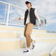 Jordan Herrenschuhe vielseitige Top-atmungsaktiven Brettschuhe dicker alleinerheigerender legaler weißer Schuhe Sportschuhe Sport Schuhe