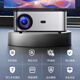 VEEMI projector home home theater ultra-high definition projection daytime direct projection office conference projector teaching training bedroom small dormitory all-in-one projection machine mobile phone screen Lanthanum series ultra-clear supreme version daytime ultra-bright ultra-clear/extreme experience