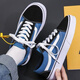 Zapatos de skateboard de aifeng zapatos de primavera zapatos para hombres de lona baja para hombres y mujeres tendencia clásica zapatillas versátiles pareja pareja 605 top bajo (actualización) 40 250 mm