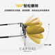 CAPONI polarized sunglasses clip-on myopia color-changing night vision glasses for men and women day and night sunglasses driving and driving to prevent high light