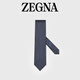 Zegna accessories midnight blue CENTO FILI mulberry silk tie midnight blue ONE SIZE