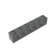 
Domestic building block parts 1x6 5-hole brick compatible 3894 small particle MOC plug-in parts Light gray 5 pieces