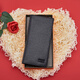 ELLE HOMME French brand men's wallet long top layer cowhide multi-card wallet Chinese Valentine's Day gift for dad to give husband black [counter gift box] free print photos free print greeting cards/photos