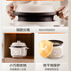 SUPOR electric stew pot, electric stew pot, electric casserole, soup pot, stew pot, bird's nest stew pot, porridge pot, electric cooking pot purple pottery 1.5L DG15YC685
