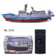 
Guard boat model toy rowing 2.4G remote control water stunt remote control ship military warship holiday children's gifts sightseeing submarine blue