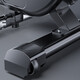Heisman (healthmate) rowing machine household electromagnetic dual-resistance aerobic fitness equipment indoor anaerobic exercise magnetically controlled silent smart rowing machine black magnetically controlled resistance adjustment/mechanical 16 resistance