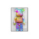 Mengyier (Mengyier) Sesame Street Street Kaws Coll Door Door Entrance Decore Praising Простая мультипликационная живопись интернет -знаменитость насильственная медвежь