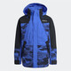 Adidas Clover New Men's Windproof Comfortable Warm Sports Zipper Hooded Down Jacket FL1418 H13578 S