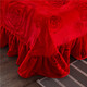 Velvet ártico (Bejirog) Conjunto de terciopelo engrosado de cuatro piezas Bedding de terciopelo de terciopelo de terciopelo más de terciopelo cubierta de colchas de terciopelo cubierta de colcha de lámina de doble cara cubierta roja grande [rosa engrosada en espesas [Jin iguala 0.5 kg] Velvet de leche] Camino de 2.0 medidores (Cubierta de acosado 220*240cm) Set de cuatro piezas de cuatro piezas)