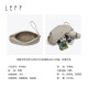 Leif clutch bag Yunduo coin wallet large capacity mobile phone bag simple fashion daily casual bag women's bag milk tea apricot - can be placed on iPhone14