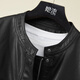Sie Chi Motorradstil PU Lederjacke für Frauen 2025 Herbst Kleidung neue modische lässige einfache Standkragen Solid Color Jacke Jacke