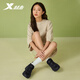 Xtep women's shoes nomadic outdoor sports shoes fashionable running sports casual shoes for women black 38