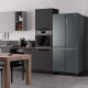 
Haier refrigerator 655 liter cross-double door first-level frequency conversion energy-saving air-cooling frost-free dry wet separate storage touch display screen BCD-655WGHTD9DG9U1