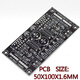 LM3886 Плата усилителя DIY Комплект Audio Power Power Board Двухнальный стереоканальный комплект PCBA PCBA Dations PCBA (не включая LM3886)