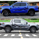 Qiantun is suitable for 23 Ford Ranger Ranger Jiangling car stickers, small raptor pickup truck body modification stickers, type A black stickers, material