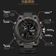 [Cadeau incontournable pour le début de la saison scolaire] Raelli Electronic Watches for Men Students, Fashion and Fashion Teenagers Outdoor Sports Multifinectional Sports Lumineux Affiche électronique Electronic pour les élèves du secondaire, Cadeaux d'anniversaire des étudiants pour 739. Black and Bleu