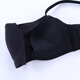 Fenyi small breasts push up to make the cup bigger, no steel ring, thin upper part, thick lower part, anti-exposure tube top, adjustable underwear bra 8246, black 70B/32B