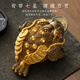 Winter mist tea pet ornaments three-legged golden toad fortune ornaments tea ceremony accessories can raise color-changing tea play tea tray kung fu tea set gift box golden golden toad
