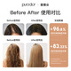 Purador Purador Anti-zerstruktes Haarwachstum Shampoo 473ml Roségold Haare haarthaarige Kopfhaut Shampoo aus den USA importiert