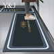 Yangshengfu diatom mud kitchen floor mats, non-slip, anti-oil, water-absorbent door mats, door mats, stain-resistant, waterproof, no-wash, modern 4840 40cm*60cm, water-absorbent, stain-resistant, quick-drying