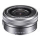 Sony (SONY) E 16-50mm F3.5-5.6 APS-C format standard zoom lens suitable for mirrorless cameras E10 A6400 a6100 a6000 a6300 a5100 E PZ16-50 Silver Tianli DMCUV Kit