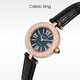 
Caloric King Star Moon Series Light Luxury Diamond Alligator Leather Strap Swiss Quartz Movement Watch CK16856