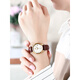 Oliver Switzerland zertifiziert brandneue Uhr für 2025 für Frauen mechanischer Watch Light Luxus Nische Frauen Uhr Top Ten Ten Ten Gürtel verbessert Version-6629 Brown Leder Black Women ()