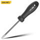 
Deli (deli) single-shaped screwdriver head strong magnetic non-slip driver screwdriver household multi-function plum screwdriver flat-mouth screwdriver 5x100mm single-shaped screwdriver HT1105