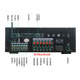Xianke (SAST) DTS-998 Amplificador de alta potencia 5.1 El amplificador de audio de cine en casa admite HDMI DTS DTS DOLBY AC3 Decodificación 8K Karaoke Basco pesado Bluetooth Amplificador 5.1 CANAL DTS Dolby Dual Decoding 8K Amplifier 8K Amplifier