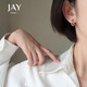 Jay 2025 New Mosquito Repellent Disc No Piercing Ear Clip Women's Clip-on Earrings as Birthday Gift for Girlfriend