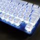 罗技（Logitech） K845 有线机械办公键盘 游戏电竞 朋克复古键盘外设电脑笔记本节日礼物 diy个性键帽 K845（青轴）+白巧克力键帽