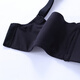 Fenyi small breasts push up to make the cup bigger, no steel ring, thin upper part, thick lower part, anti-exposure tube top, adjustable underwear bra 8246, black 70B/32B