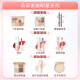 Judydoll Fun Seven-Color Eyeshadow Palette Long-lasting Color Daily Makeup Sweet Girl Makeup #10 Scheming Red Brown 8.5g