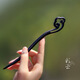 Lingchuan Tianzhi ebony ancient style hairpin simple new Chinese style wooden hairpin main body wholesale hairpin 17049-1-bamboo style ebony
