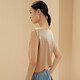 Золотой Санта -Джершен Silk Sexy Sexy Satin Base Vest YSFBB702 Шелковый белый 8229 м