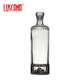 LUSCANA wine flask glass bottle household wine soaking wine bottle white wine bottle sealed empty wine bottle living room decoration one Jin Jin equals 0.5 kg wine bottle iceberg wine bottle transparent high style 520ML