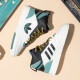 
Adidas (adidas) Clover men's shoes women's shoes 2025 autumn top shoes sports shoes trendy wear-resistant couple casual shoes GW6189/three colors 45